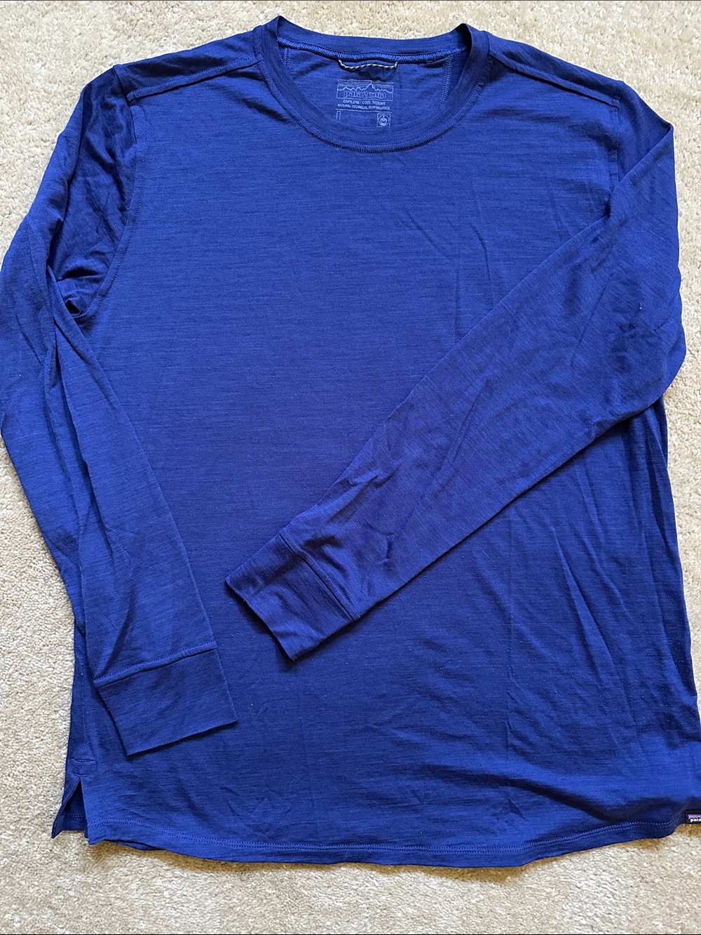Patagonia, capilene - cool marino, women’s L, like new!